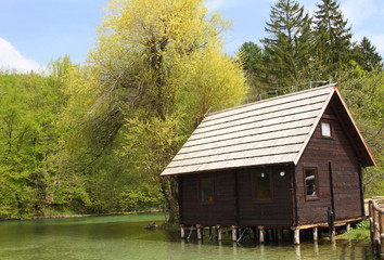 Plitvice national park in Croatia