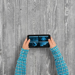 Using financial application