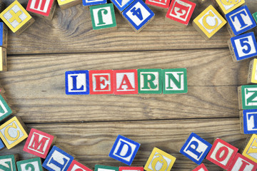 Learn word © fuzzbones