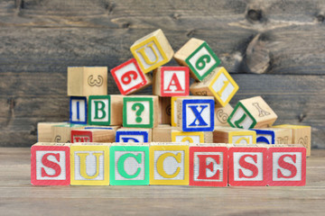 Success word