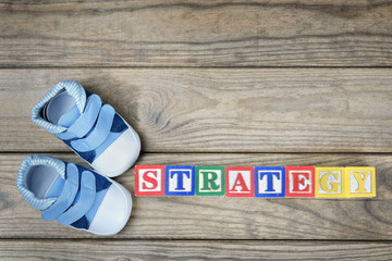 Kid shoes and word strategy