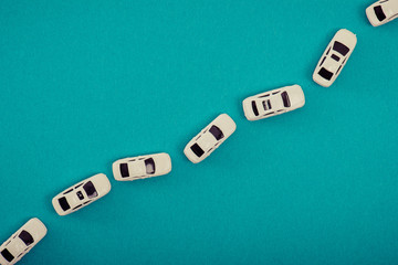 Fototapeta premium ミニチュアの車