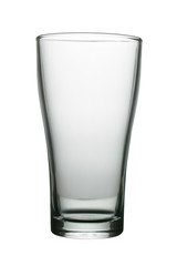 Empty drinking glass cup