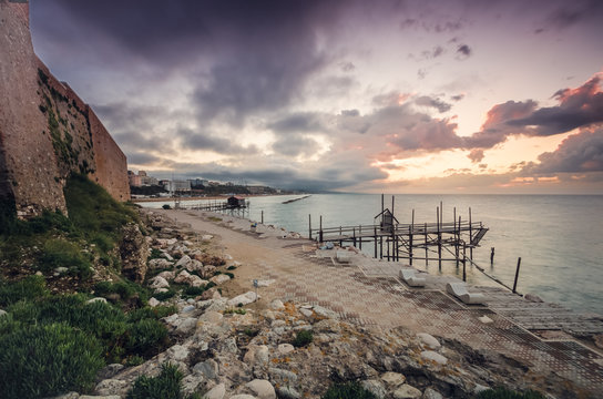 trabucco, dopo la tempesta