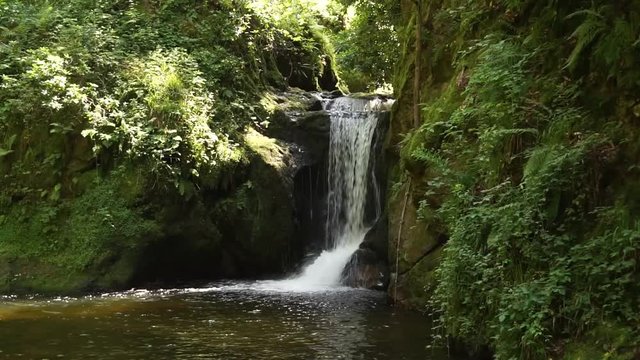 Das Grobbachtal im Schwarzwald mit Geroldsauer Wasserfall