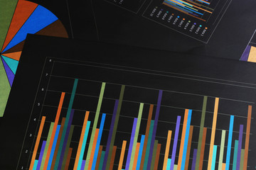 Stock market graph