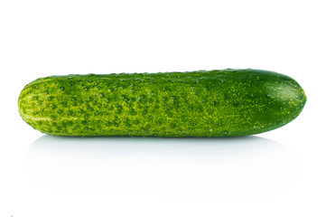 Cucumber isolated on white background