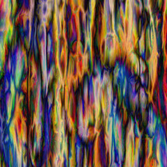 Digital capture of colorful display error or random glitch noise