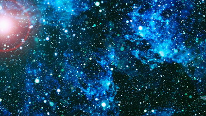 Naklejka premium Starry outer space background texture .Deep space
