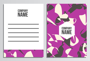 Letter envelope with Blank Cover. Corporate identity template. B