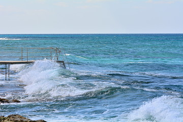 The pier on the sea