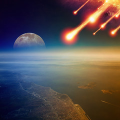 Asteroid impact, end of world, judgment day