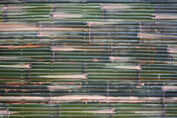 bamboo panels wall as background