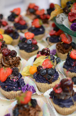 Wedding sweet raw candy.