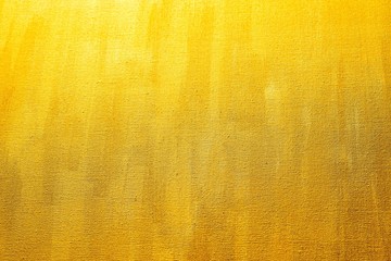 Golden angemalte Leinwand als Hintergrund, Streifentextur