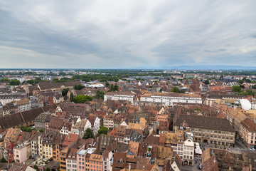 Fototapeta na wymiar Strasbourg, France. View Grande Ile