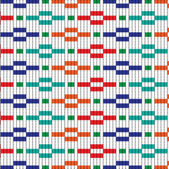 Fototapeta premium bead geometric pattern