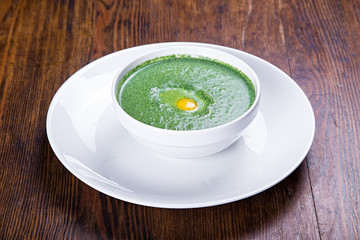 spinach cream soup