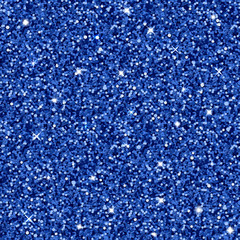 Panele Szklane  Vector blue glitter texture, seamless pattern