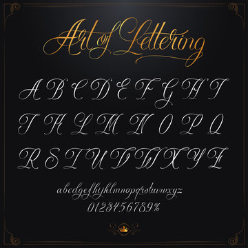 Art of Lettering Gold set