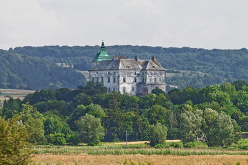 Fototapeta premium ancient Olesko castle of the 14th century in Ukraine