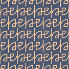 Seamless tied knot pattern