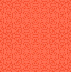 Seamless geometric outline pattern