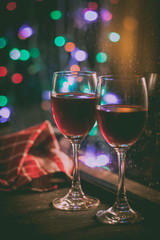 Red wine with tapas