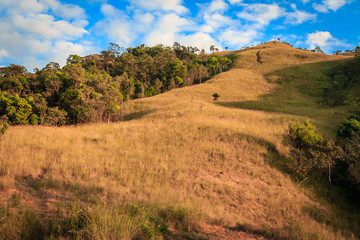 Summit of Tulay Hill, Tak province, Thailand