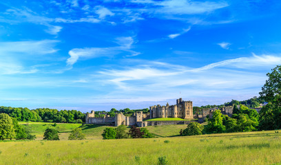 Fototapeta na wymiar Alnwick Castle, England