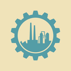 Industrial vector icon