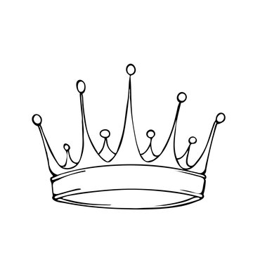 Golden king crown