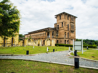 Fototapeta premium Kellie’s Castle (The mixture art of Hindu and Western) 