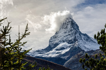 Naklejka na ściany i meble Matterhorn, Schweiz
