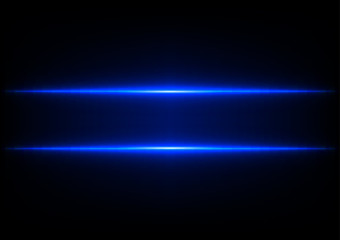 Abstract technology blue background concept. illustration vector