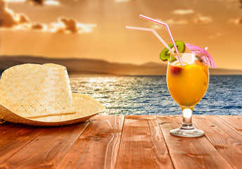 Summer fruit drinks