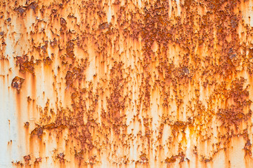 Rusted Metal Texture Background.
