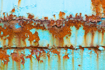 Rusted Metal Texture Background.