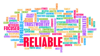 Reliable Word Cloud Concept