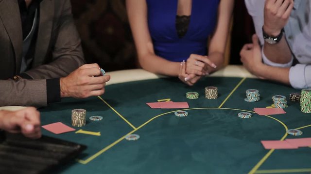 The voltage at the poker table. The company of players at the poker table.