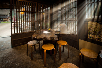 village tea house in Japan