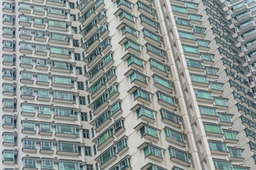 Fototapeta premium Building's windows pattern
