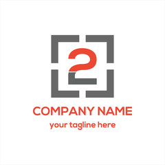 Number 2 Logo Vector