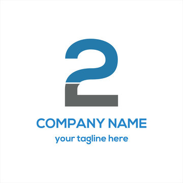 Number 2 Logo Vector