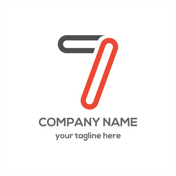 Number 7 Logo Vector