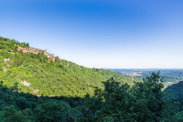 Sacro Monte of Varese - Italy. The Sacro Monte is also called Santa Maria del Monte, is located in the Regional Park Campo dei Fiori. In 2003 entered from UNESCO in list of World Heritage. 