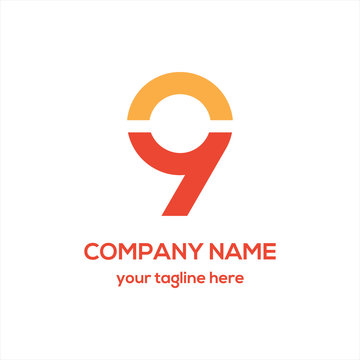 Number 9 Logo Vector