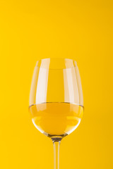 White wine glass