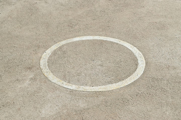 abstract  Ellipse Modern concrete Minimal and background