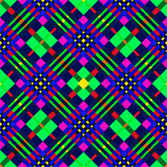 The colorful geometric Pattern
